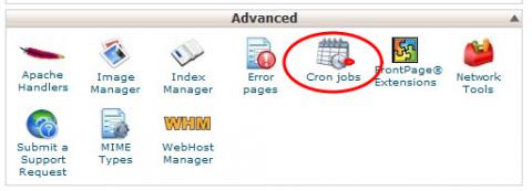 CPanel cron job 01